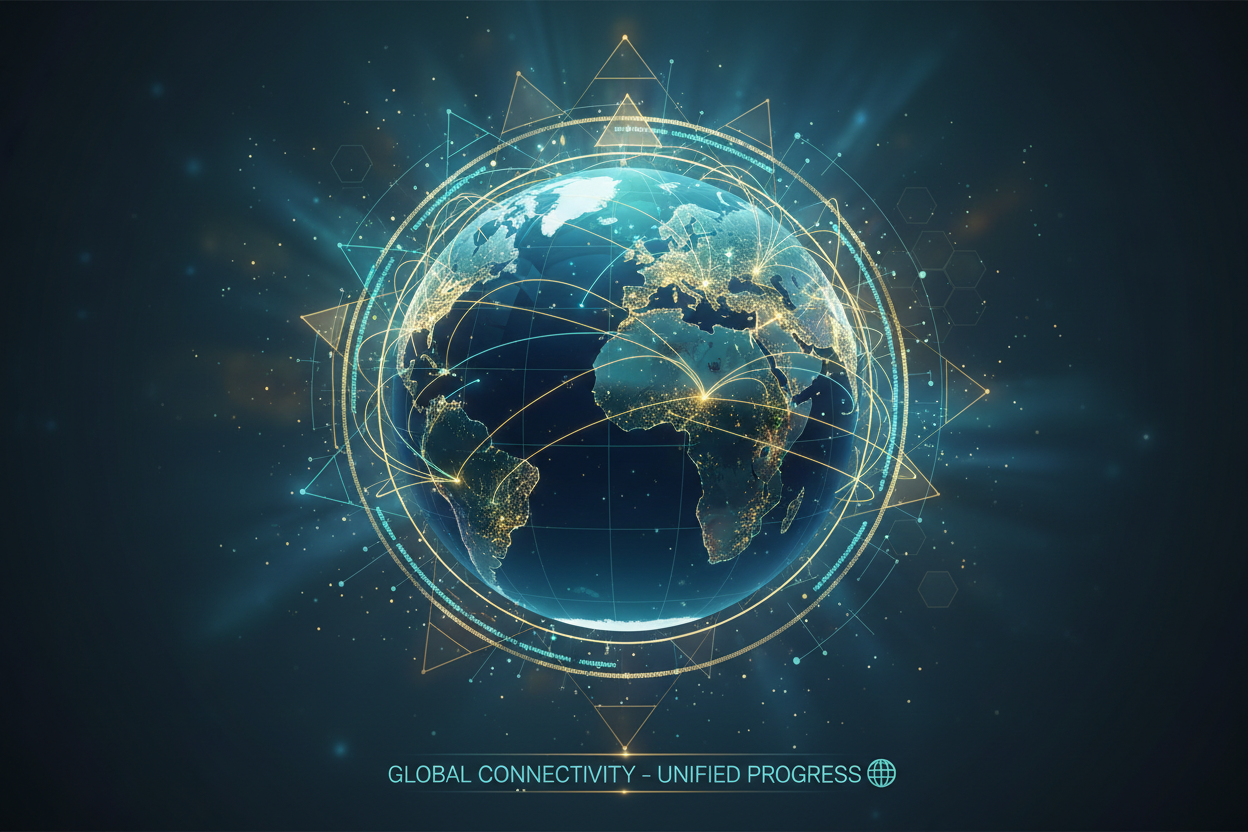 Global Networking, Progressive, Inspirational and unified.