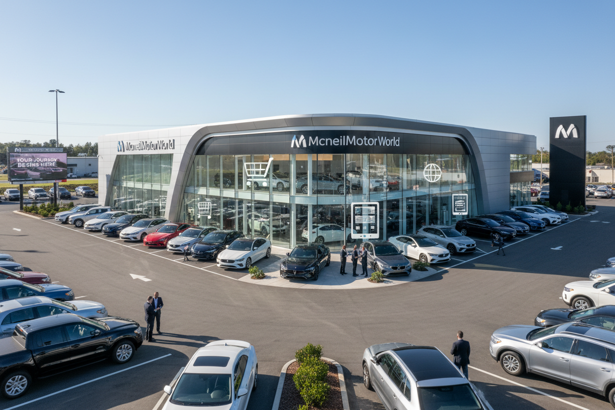 McneilMotorWorld online|offline Automotive Sales lot